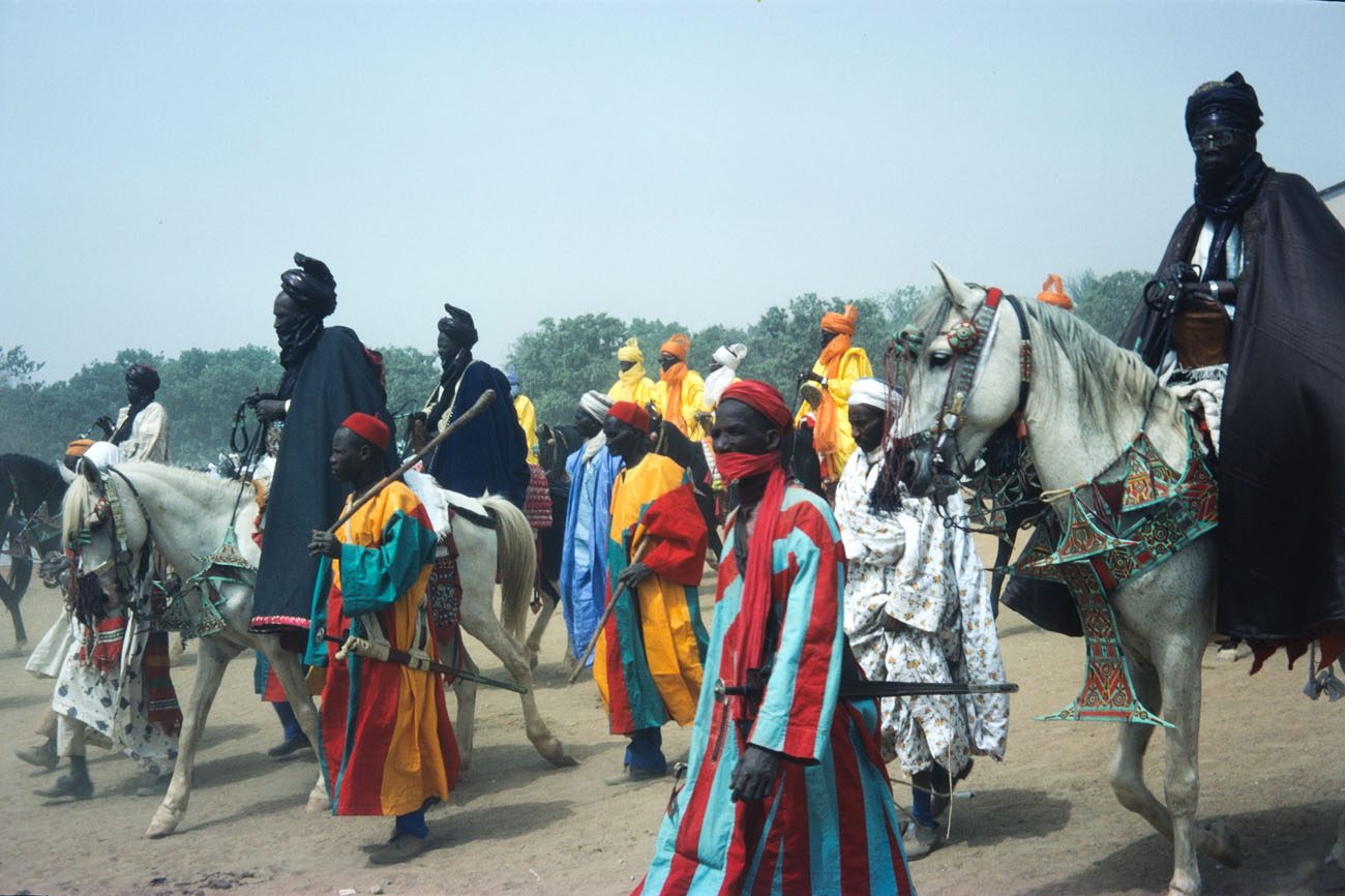 FESTAC ’77 Grand Durbar procession line