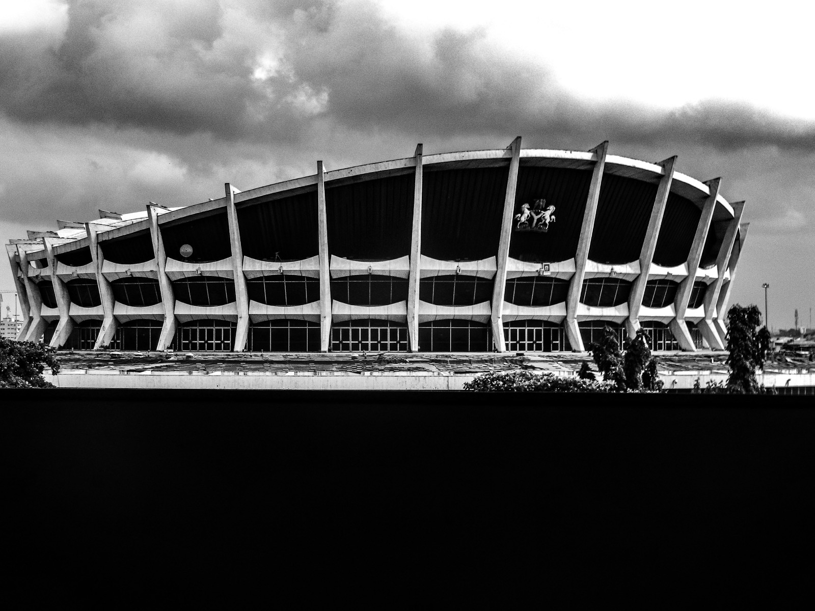 National Theatre, Iganmu, Lagos — completed ahead of FESTAC ’77